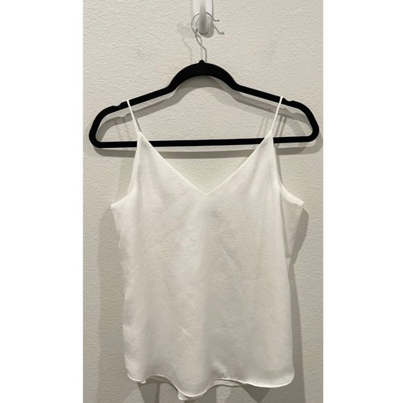 EXPRESS White Spaghetti Strap Camis - Picture 1 of 3